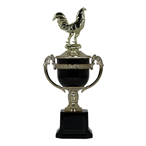 Trofeo de Copa con Figura Serie PC de Gallo